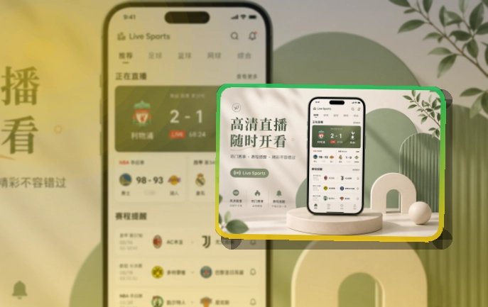 星空体育app App亮点，赛事入口更有层次 页面展示